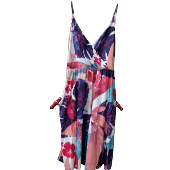 Newshows Women's The Cocktail Knee-Length Dress Floral Pattern Size Medium! - Picture 6 of 7